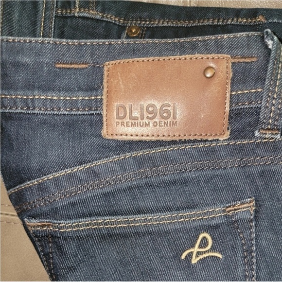 NWOT DL1961 Denim Jennifer High Rise Boot Jeans Women's 30 Blue Dark Wash - Picture 6 of 6